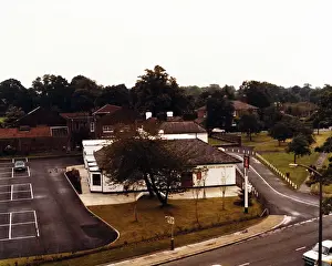 Prints of Photograph of Artichoke PH, Brentwood, Essex. The main side of the print (shown here) depicts: Colour aerial view of the pub The National Brewery Centre Archives Prints: Photograph of Artichoke PH, Brentwood, Essex