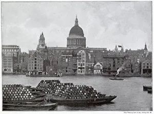 A photograph from Bankside. Date: 1901