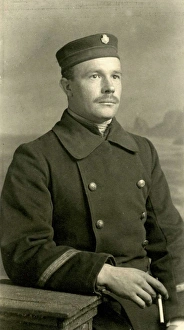 Photograph of a Belgian soldier Photograph of a Belgian soldier
