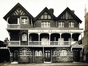 Wests Prints: Photograph of Bell Hotel, Hampton, London