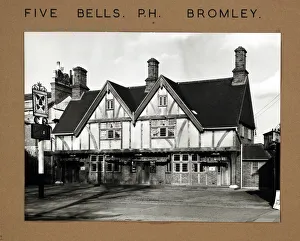 Five Prints: Photograph of Five Bells PH, Bromley, Greater London