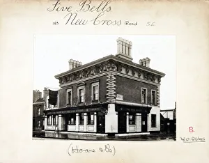Five Prints: Photograph of Five Bells PH, New Cross, London