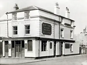 Photograph of Black Horse PH, Eastbourne, Sussex