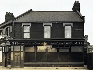 Boundary Prints: Photograph of Boundary Road Social Club PH, East Ham, London