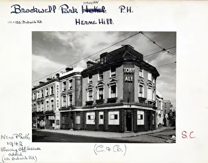 Herne Prints: Photograph of Brockwell Park Tavern, Herne Hill, London