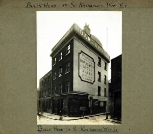 Photograph of Bulls Head PH, East Smithfield (Old), London
