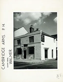 Walmer Prints: Photograph of Cambridge Arms, Walmer, Kent