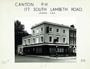 1961 Prints: Photograph of Canton Arms, South Lambeth, London