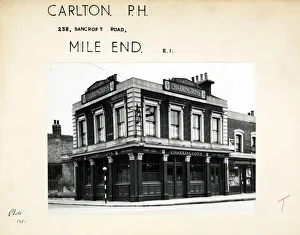 Photograph of Carlton PH, Mile End, London