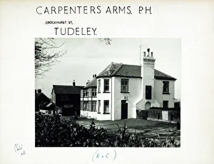 Carpenters Prints: Photograph of Carpenters Arms, Tudeley, Kent