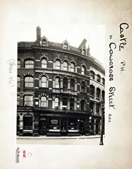 Farringdon Prints: Photograph of Castle PH, Farringdon, London