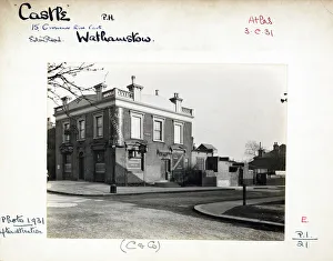 Walthamstow Prints: Photograph of Castle PH, Walthamstow, London