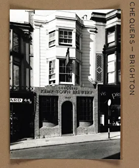 Chequers Prints: Photograph of Chequers PH, Brighton, Sussex