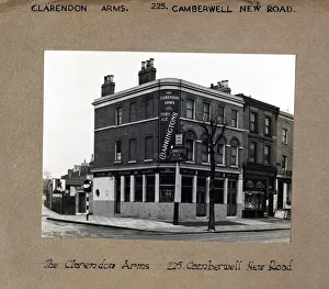 Clarendon Prints: Photograph of Clarendon Arms, Camberwell, London