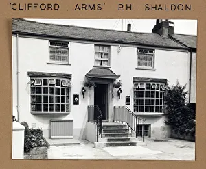 Clifford Prints: Photograph of Clifford Arms, Shaldon, Devon