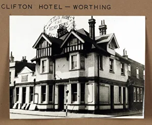 Clifton Prints: Photograph of Clifton Hotel, Worthing, Sussex