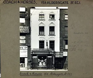 Barbican Prints: Photograph of Coach & Horses PH, Barbican, London
