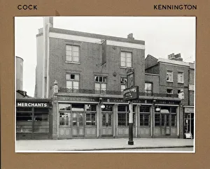 Kennington Prints: Photograph of Cock PH, Kennington, London