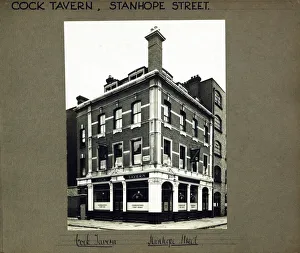 Cock Prints: Photograph of Cock Tavern, Euston, London