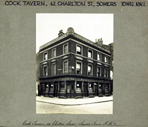 Cock Prints: Photograph of Cock Tavern, Somers Town, London