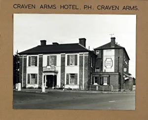 Craven Prints: Photograph of Craven Arms Hotel, Craven Arms, Shropshire