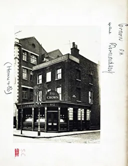 Bermondsey Prints: Photograph of Crown PH, Bermondsey, London