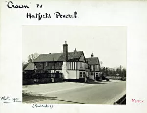 Hatfield Collection: Photograph of Crown PH, Hatfield Peverel, Essex
