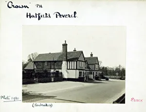 Hatfield Prints: Photograph of Crown PH, Hatfield Peverel, Essex