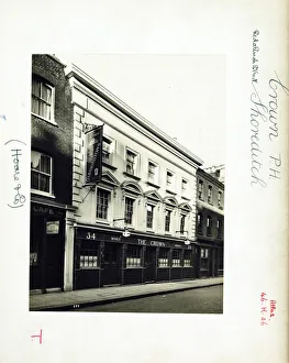Photograph of Crown PH, Shoreditch, London