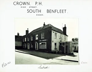 Benfleet Prints: Photograph of Crown PH, South Benfleet, Essex