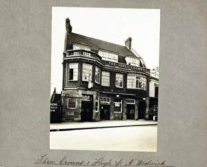 Photograph of Three Crowns PH, North Woolwich, London