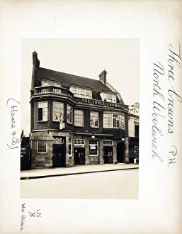 Photograph of Three Crowns PH, North Woolwich, London