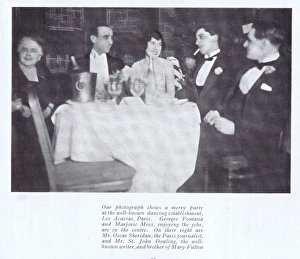 Acacias Gallery: Photograph of the dancers George Fontana and Marjorie Moss