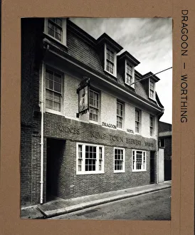 Dragoon Prints: Photograph of Dragoon Hotel, Worthing, Sussex