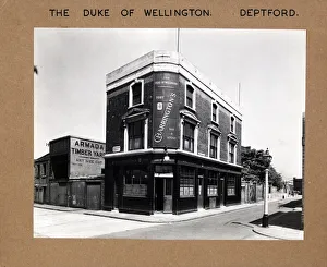 Deptford Prints: Photograph of Duke Of Wellington PH, Deptford, London