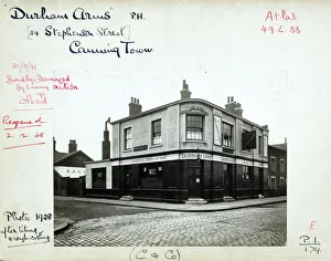 Canning Prints: Photograph of Durham Arms, Canning Town, London