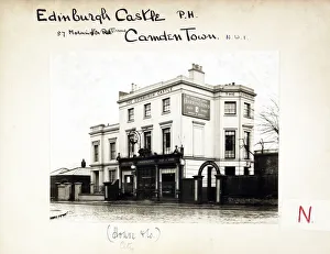 Camden Prints: Photograph of Edinburgh Castle PH, Camden Town, London