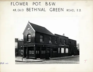 Bethnal Prints: Photograph of Flower Pot PH, Bethnal Green, London