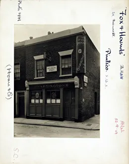 Photograph of Fox & Hounds PH, Pimlico, London