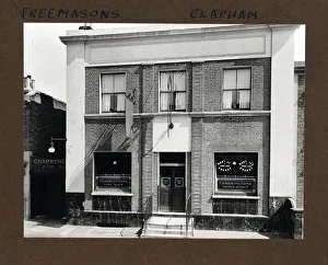 Clapham Prints: Photograph of Freemasons Arms, Clapham, London