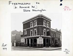Photograph of Freemasons PH, Stoke Newington, London