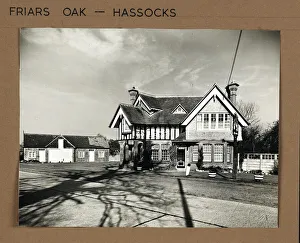 Friars Prints: Photograph of Friars Oak PH, Hassocks, Sussex