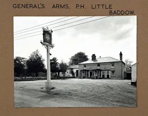 Generals Prints: Photograph of Generals Arms, Little Baddow, Essex