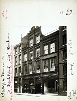 Barbican Prints: Photograph of George & Dragon PH, Barbican, London