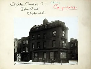 Clerkenwell Prints: Photograph of Golden Anchor PH, Clerkenwell, London