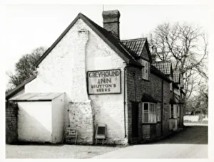 Greyhound Prints: Photograph of Greyhound Inn, Charlton Mackrell, Somerset