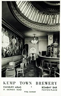 Hanbury Prints: Photograph of Hanbury Arms, Brighton, Sussex