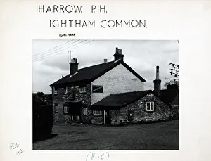 Ightham Prints: Photograph of Harrow PH, Ightham Common, Kent