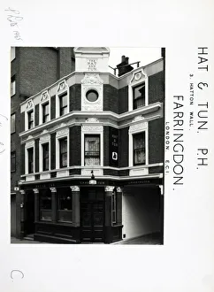 Photograph of Hat & Tun PH, Farringdon, London