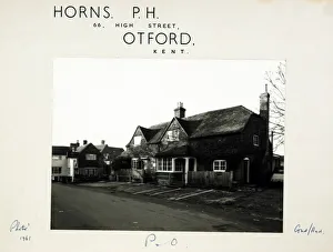 Otford Prints: Photograph of Horns PH, Otford, Kent